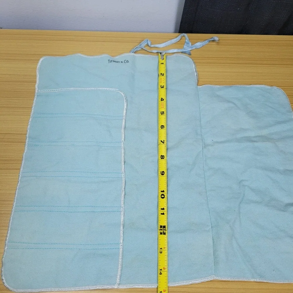 Tiffany & Co Flatware Bag Pouch Bag Silver Anti Tarnish Cloth Dinner Knives